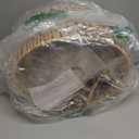 Hanging Light Ceiling Lamp Pendant Lights Rattan Hanging Lamp with Plug in Cord for Living Room Bedroom Kitchen Indoor Hanging Lamp Plug in Woven Lampshade (12.6 Inch - Cylindrical Shade)