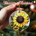 Christmas Ornaments, Sunflower Ornament, Christmas Tree Decorations, Holiday Decorations, Holiday Ornaments, Sunflower Gifts, Holiday Party Gifts, and Xmas Gift Ideas