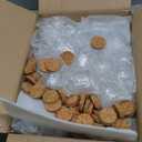 Suclain 50 Pack Glass Favor Jars with Cork Lid 3.4 oz Small Glass Bottles Jars with 100 Labels 50 Gift Bags Twine Mini Candy Containers for Wedding Favors Pudding Honey DIY Projects