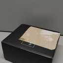 Luxury Glass Hand and Dish Soap Dispenser Set by Brighter Barns - Kitchen Soap Dispenser Set with Tray for Kitchen Sink - White and Gold Home Accessories & Decor for Restaurants, Airbnb, Gift (Gold)