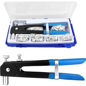 136pcs Rivet Nut Tool Kit Rivnut Tool Nut Rivet Gun kit Wrench Threaded Insert Rivnut Nutsert M6/ M3/M4/M5/M8 Set for Furniture,Decration,Car,Trailer,Boat,and More