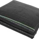 3ft x50ft Black Weed Barrier Landscape Fabric Heavy Duty 3.2OZ French Drain Fabric Ground Cover Weed Cloth for Erosion ControlOutdoor Gardening Weed Control Mat