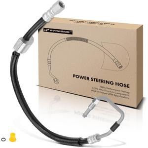 A-Premium Power Steering Hose Pressure Hose Line Assembly Compatible with Ram 2500 3500 4500 5500 2011-2012 Hydroboost To Gear Replace# 68080207AD