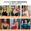 Nimiah Bra Pads Inserts Push-up, Super Thick Breast Enhancer Implants for Small Chested Women Replacement Boob Cups for Swimsuit Sport Dress