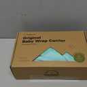 KeaBabies Baby Wrap Carrier - All in 1 Original Baby Carrier Newborn to Toddler Sling, Easy to Wear, Hands Free Bonding, Lightweight, Breathable Infant Wraps (Mint Green)