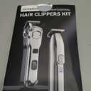 Jack & Rose Clippers and Trimmers Set, Cordless Hair Clippers for Men, Barber Clippers Set