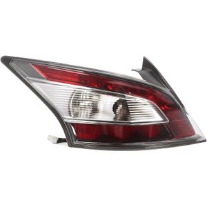 Left Outer Tail Light Assembly Compatible with Maxima 2012 2013 2014 Driver Side Rear Tail Lamp 265559DA0B NI2800197