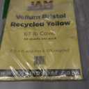 JAM PAPER Vellum Bristol 65lb Cardstock - 8.5 x 11 Coverstock - 147 gsm - Yellow - 50 Sheets/Pack