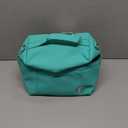NOL Natural Organic Lifestyle Insulated Lunch Bags for Women Cooler Bag Lightweight Nylon Waterproof Lunch Box For WorkSmall, Cyan