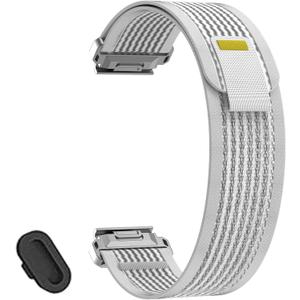 26mm Quickfit Watch Bands Compatible with Garmin Enduro 3 2/Fenix 8 pro 51mm/Fenix 7X pro/7X/6X Pro/6X/5X Plus/5X/3 HR,Sport Nylon Strap for Tactix 8 AMOLED-51mm/Descent Mk3i-51mm/Mk2i/tactix 7 Pro (Silver)