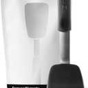 DI ORO - Chef Series FLEX Silicone Spatula 600F Heat-Resistant Flexible Silicone Rubber Turner Spatulas (Standard)