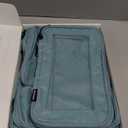 Aerotrunk Compression Packing Cubes for Travel - Luggage Organizer Bags - Double Zipper Packing Cubes for Suitcases (6-Pack, Teal)