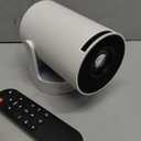 Magcubic Mini Projector with WiFi 6 and Bluetooth 5.4, Portable Projector 4K Support, 5W Soundbase Speaker, Auto Vertical Keystone 180Rotatable Smart Proyector for Movie Home Outdoor