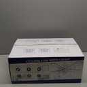 52" RGB Ceiling Fans with Lights and Remote/APP,Black Low Profile Ceiling Fans,Modern Flush Mount Ceiling Fans for Bedroom Kids Room