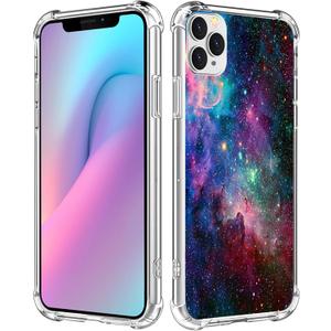 Case Cover Compatible for iPhone 13 Pro Amazing Scene View Colorful Drop Resistant (TPU Protective Heavy Duty Bumper)