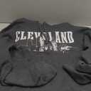 Cleveland Ohio Apparel Co. Cleveland Ohio Skyline Pride Vintage Cleveland Pullover Hoodie OEKO-TEX STANDARD 100