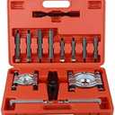 DAYUAN 14pcs Bearing Separator Puller Set, Heavy Duty 5 Ton Capacity 2" and 3" Bearings Splitters Puller Kit