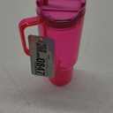 Plastic Transparent High - Beauty Car Cup, Unisex and Portable, Suitable for Outdoor Trips (40oz)