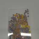 Elecrelive 8 Strands 8mm Faceted Rondelle Crystal Glass Beads Orange Brown Briolette Spacer Beads Autumn Style for Halloween Bracelet Necklace Earring Beading Jewelry Making