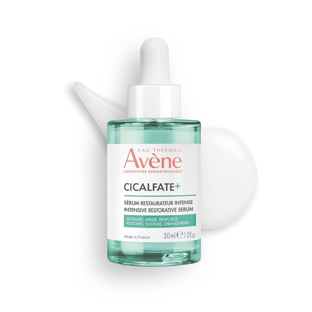 Avène Cicalfate+ Intensive Restorative Serum, Restores & strengthens skin barrier, Barrier serum with Pro-Vitamin B5 for all skin types including sensitive skin, Fragrance-Free, Dermatologist-Tested