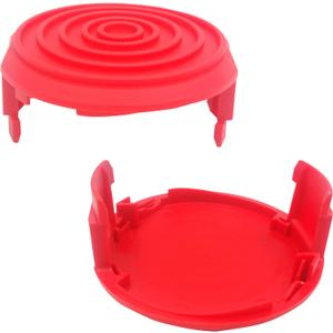 Weed Eater Spool Cap Cover for Hyper Touch HT19-401-003-03,HT18-401-002-01,HT10-401-002-01,HT18-401-004-01,Hyper Touch Electric String Trimmer Replacement Parts,Red,2 Pack