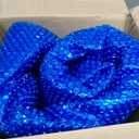 Solar Pool Cover 8 Ft Diameter Round Solar Blanket for Above Ground Inground Pools, Hot Tub SPA Bubble Wrap Pool Protector, 12 Mil Circle Thermal Covers Floating Blanket Mat for Swimming Pools