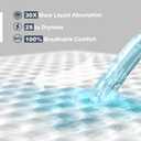 Heavy Duty Underpads 40"X60" Super Sized Chucks Pads 270 Grams Disposable Bed Pads with Strength Cloth Backing Extra Absorption Pads for Incontinence (100X152CM, 15 Count, Discreet Packaging)