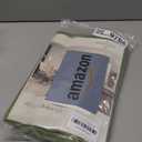 DONREN Sage Green 45 Inch Length Short Curtains for Boy's Room - Bedroom Blackout Thermal Insulated Curtain Panels with Rod Pocket (42 by 45 Inch, 2 Panels)