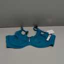 Curvy Couture Women's Sheer Unlined Underwire Plunge (38H, Fanfare)