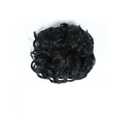 Women Daily Party Large Comb Clip In Curly Hair Extension Synthetic Hair Pieces Chignon Cover Hairpiece Hair Bun Q8 1B
