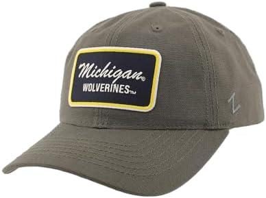 ZHATS Standard NCAA Officially Licensed Hat Handyman Brick Gray
