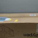 Dearlomum Foldable Baby Playpen with Non Removable Mat, Extra Large Collapsible Play Yard for Babies & Toddlers, Portable Travel Playpen, Baby Activity Center for Indoor & Outdoor Use (Gray 59"×71")