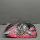 Pawaboo Dog Sling Carrier, Hand Free Breathable Mesh Bag for Puppy Cat, Drawstring Dog Papoose with Adjustable Strap and Pocket, Crossbody Satchel Dogs Purse for Outdoor Travel, L, Magenta