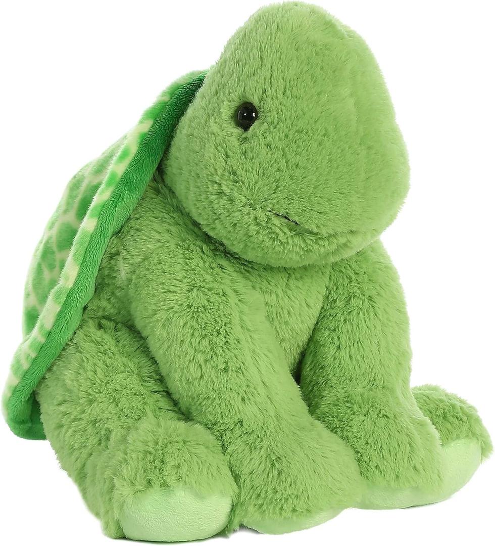Aurora Cuddly Turtle Stuffed Animal - Cozy Comfort - Endless Snuggles - Green 14 Inches