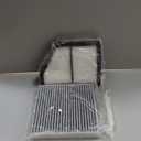 CA12051 CF11182 Engine & Cabin Air Filter Compatible with 2016-2026 Honda Civic 2.0L, 2023-2026 Honda HR-V 2.0L(Only Naturally Aspirated) Replace# WA10416 80292-TF0-G01 17220-5BA-A00 80291-T5R-A01