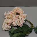 Light Pink Hydrangea Artificial Flowers Large Artificial Hydrangeas Silk Flowers for Home Decor Indoor Wedding Flowers Bouquets Faux Flowers Kitchen Centerpiece Table Decorations