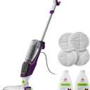 BISSELL SpinWave Pet Hard Floor Corded Spin Mop Cleaner with Washable mop Pads for Sealed Hard Floors, 20399