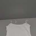 Trendy Queen Womens Spaghetti Strap Tank Top Summer Double Lined Workout Camisole Going Out Cute Tops Y2k Teen Girl Basic, Size: S