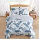 Tommy Bahama - Queen Quilt Set with Shams, Cotton, Reversible
