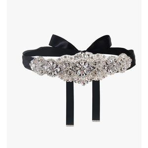yanstar Handmade Bridal Belt Wedding Belts Sashes Rhinestone Crystal Beads Belt For Bridal Gowns