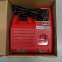 Replacement Charger for MK12 & for MK18 Multi-Volatge Rapid Charger for 48-59-1812 MK 12 Volt and 18 Volt XC Lithium-Ion Battery 48-11-2420 48-11-1815 48-11-1840 48-11-1841 48-11-1850