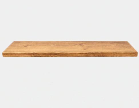 Deep Floating Shelf | 1.5x8x36 in | Handmade Rustic Wood