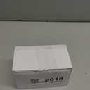 Rozer 50 Pcs White Plastic Bottle Caps 38 mm for Empty Juice Bottles, Tamper Seal Lids Container Lids Bottle Caps for Crafts DIY, 4, 8, 12, 16, and 32 oz Container