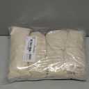 Smiry Waterproof Seat Covers for Dining Room Chairs Set of 4, Stretch Jacquard Removable Washable Chair Seat Slipcovers Protector, No Rear Covers, Beige