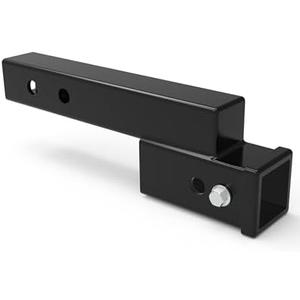 RETURE Trailer Hitch Receiver Adapter, 7500lbs Hitch Extender Receiver, 2" Drop/Riser, 7" and 9" Extension Length, Fits for 2" Trailer Receivers