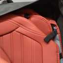 Coverado Seat Covers, Car Seat Covers Front Seats, Automotive Seat Covers, Waterproof Nappa Leather Car Seat Cover, Car Seat Cushion,Red Seat Covers Carseat Cover Universal Fit for Most Cars