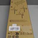 PAMO Cable Management Under Desk for Easy mounting Under-Table I Set of 2 - with 10X Cable Ties I Desk Organizer for Office/Home Office Table Thoughtful Cable Tray Holder (Black)