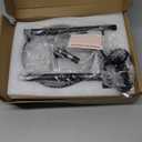 EDISHINE LED Table Lamp with 2 Adjustable Height, 5%-100% Dimmable & 3 Color Temperature, Touch Control, Modern Desk Lamp for Home Office, Living Room, Black