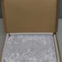 Yew & Tulip 14" x 8.5" Natural Marble Tray for Kitchen, Bathroom, Living Room  Serving/Decorative Vanity Tray for Jewelry, Candles, Decor (Carrara White)