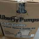 Liberty Pumps CSP-237 Crawl Space 1/3 HP Poly/Aluminum Sump Pump, one-size